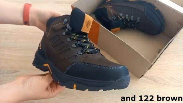 Мужские зимние кожаные ботинки Jack Wolfskin 132 Chocolate коричневые смотреть онлайн