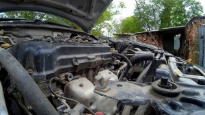 Как откачать масло в двигателе. (Перелив)