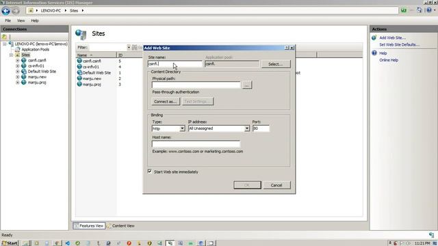 Create C# Web App in Windows IIS Server смотреть онлайн