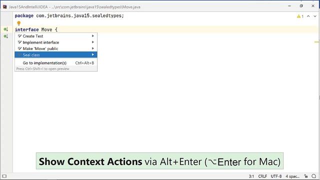 Using Java 15 with IntelliJ IDEA смотреть онлайн