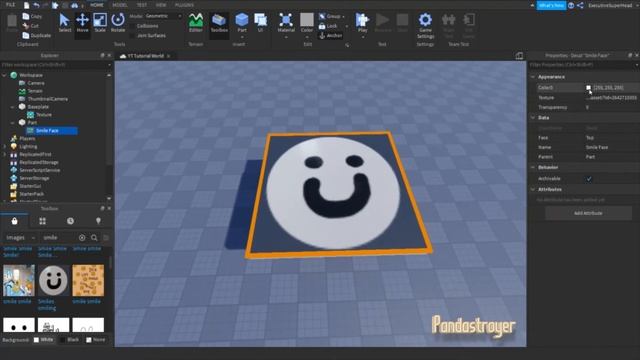 How to ADD and EDIT DECALS! | Roblox Studio Tutorial смотреть онлайн