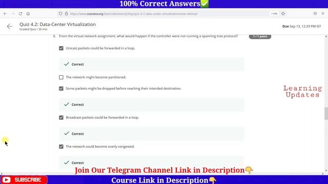 Software Defined Networking | Chicago University | Coursera | Week 1 to 8 | Complete Quiz Answers смотреть онлайн