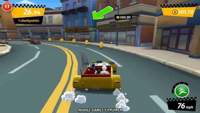 Crazy Taxi City Rush Game (Android & iOS) смотреть онлайн