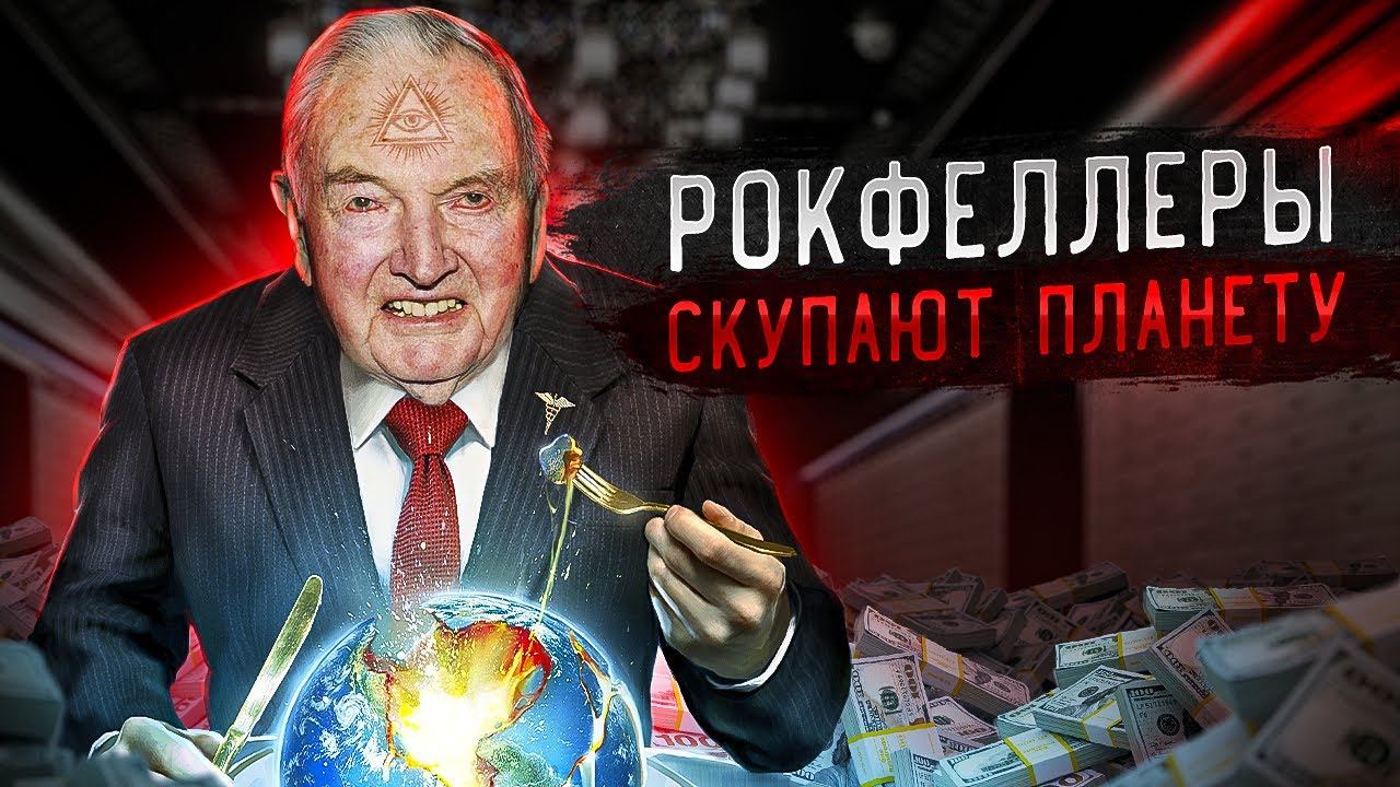 КЛАН РОКФЕЛЛЕРОВ СНОВА В ДЕЛЕ: СКУПКА ПЛАНЕТЫ ЗЕМЛЯ. Практика Заговора. Часть 12 смотреть онлайн