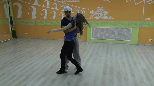 Zouk Class 13.12.12 at Brazuka Dance School - Wakko & Masha смотреть онлайн