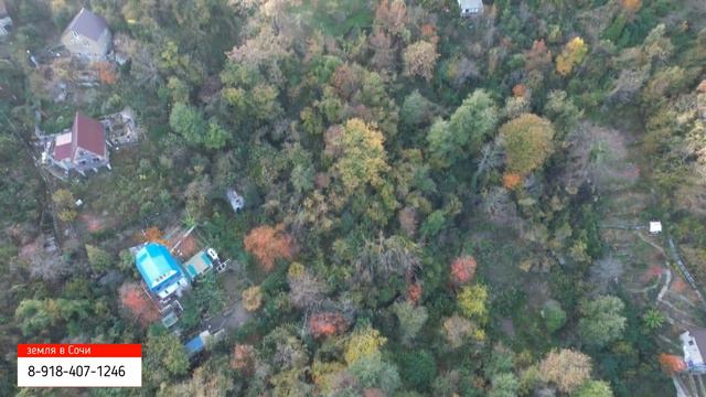 6,8 сот Сочи, Раздольное. Вид на озеро, близко к центру Сочи! смотреть онлайн
