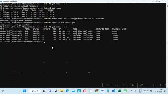 Kubernetes Taints and Tolerations смотреть онлайн