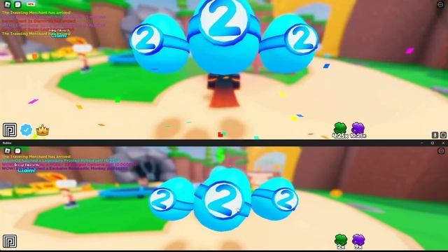 I hatched a SECRET Season 2 Guardian on camera! (Roblox - Bubble Gum Clicker) смотреть онлайн