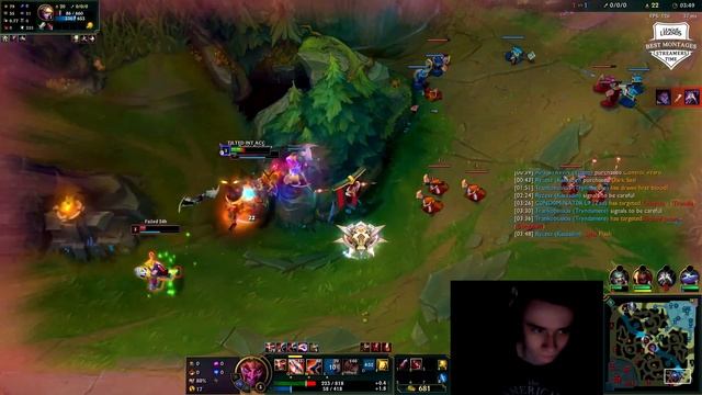 Riversanzu DRAVEN MONTAGE - "DRAVEN CARRY"| LOL TIME STREAMERS смотреть онлайн