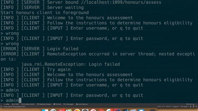 CSI3344 A2: RMI Project смотреть онлайн