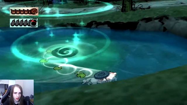 Прощание с Кагуей - Прохождение Okami HD #33 смотреть онлайн