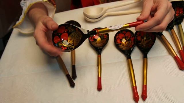 Деревянные ложки. www.artshop-rus.com смотреть онлайн