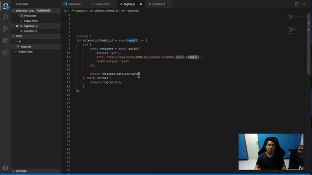 Node.js - Recibiendo parámetros por método get смотреть онлайн
