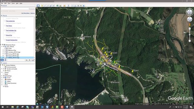 ORD - MicroStation - 16.3 - DGN to KML смотреть онлайн