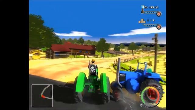 Redneck Racers Short Gameplay смотреть онлайн