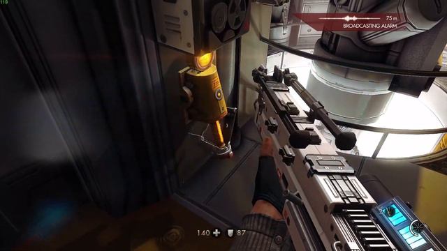 Wolfenstein Новый порядок.Полет на луну.База скомпрометирована. смотреть онлайн