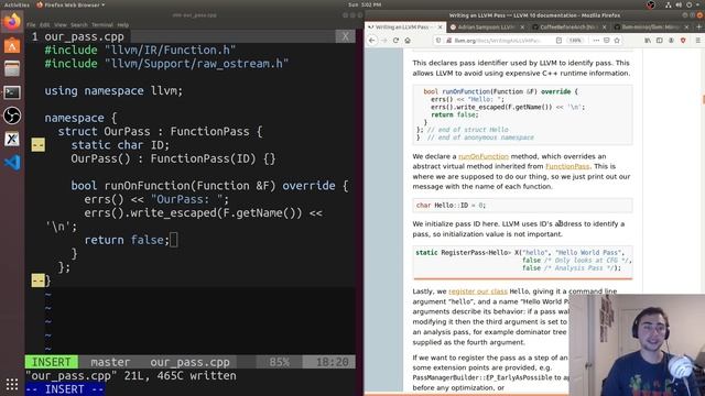 Advanced Topics: LLVM Compiler Passes смотреть онлайн