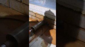 Сверление отверстий в кирпиче диаметром 102мм.