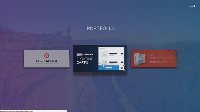 Slick Menu - New 3D Transforms Demo - For WordPress смотреть онлайн