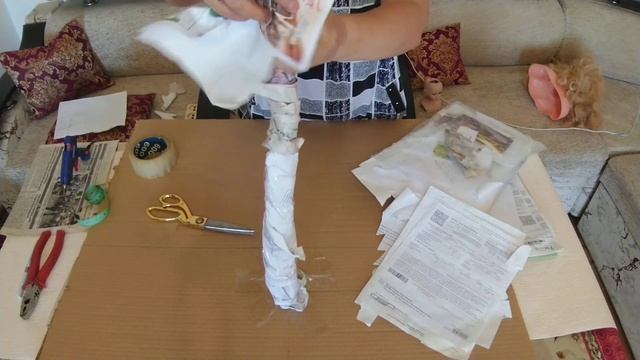 Большая Снегурочка. Мастер класс. Часть 1. смотреть онлайн