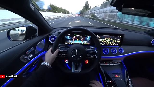 The New Mercedes-AMG GT63 S E-Performance 2024 Test Drive смотреть онлайн