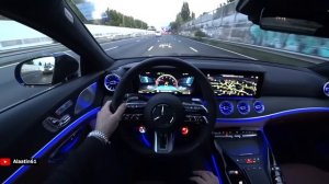 The New Mercedes-AMG GT63 S E-Performance 2024 Test Drive