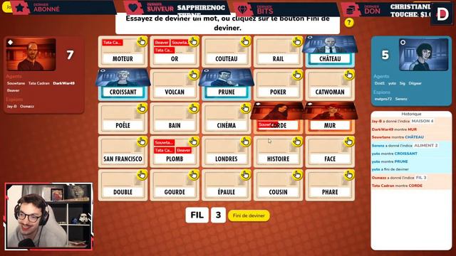 CODE NAMES - 12 DANS LA GAME ! 2 ESPIONS PAR ÉQUIPE ! смотреть онлайн