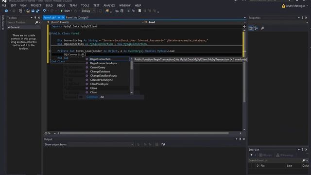 CCS Test MySQL Connection in VB Part 2 смотреть онлайн