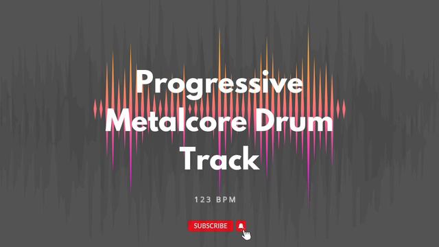 Progressive Metalcore Drum Track in the style of #thornhill (123 bpm). смотреть онлайн