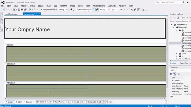 Bootstrap Jumbotron,Grid and Tables смотреть онлайн