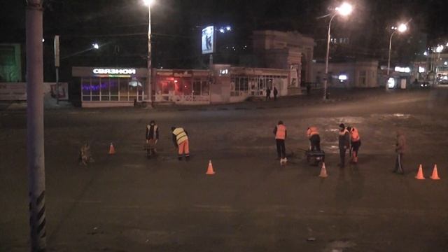 зимний ремонт дороги САРАТОВ смотреть онлайн