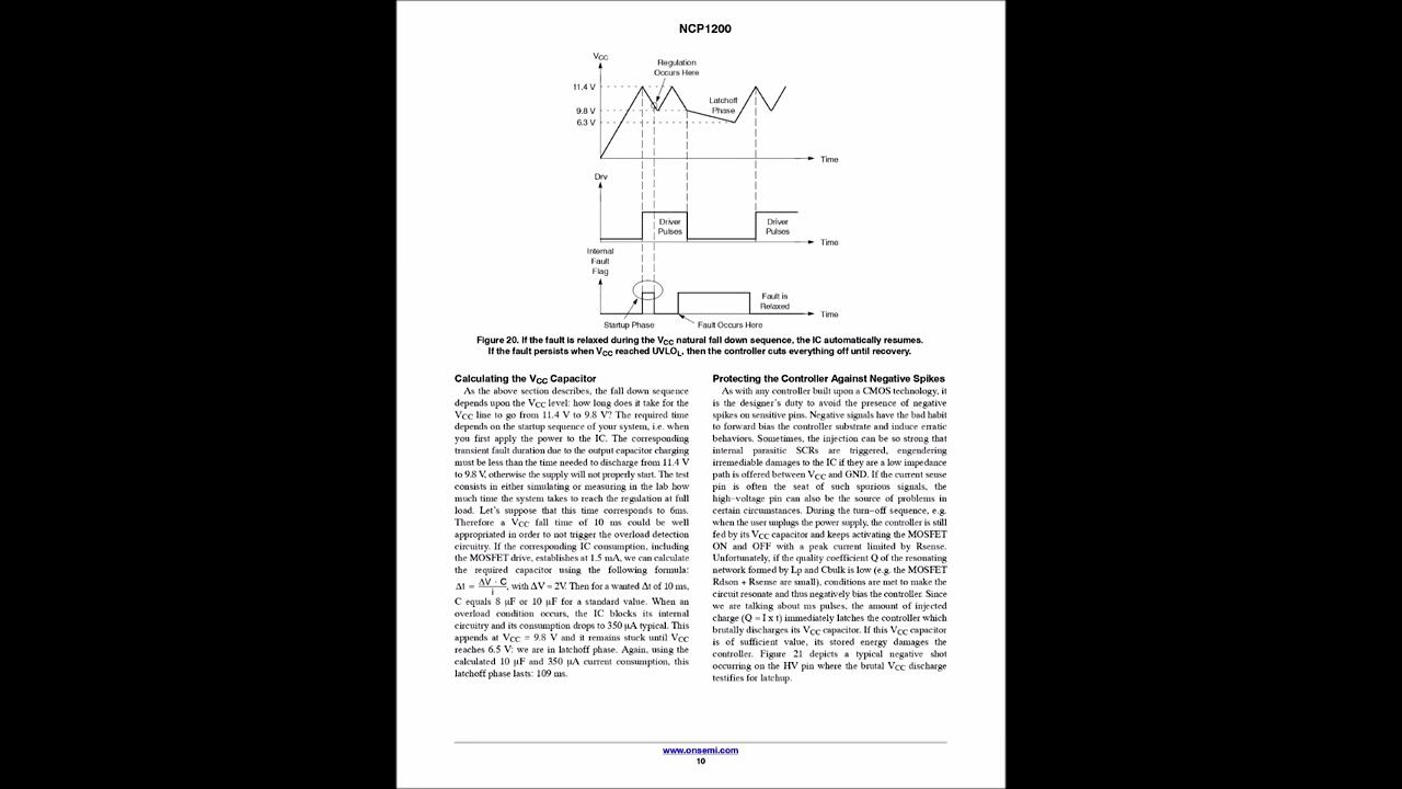 NCP1200P100G Datasheet