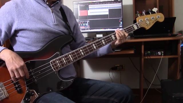 The Knack-My Sharona-bass cover-Fender jazz Vintera смотреть онлайн