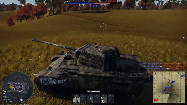 War Thunder | Топ Германии | Tiger H 1, Panter D, Tiger E | обзор на танки легенды. Ранг 3 смотреть онлайн