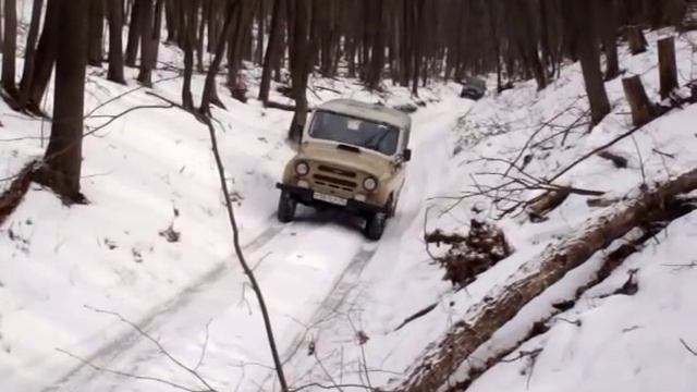Шнива и УАЗы + лед и снежок)) смотреть онлайн