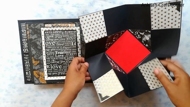 Full Scrapbook Display Video | Scrapbook Ideas | anniversary scrapbook смотреть онлайн