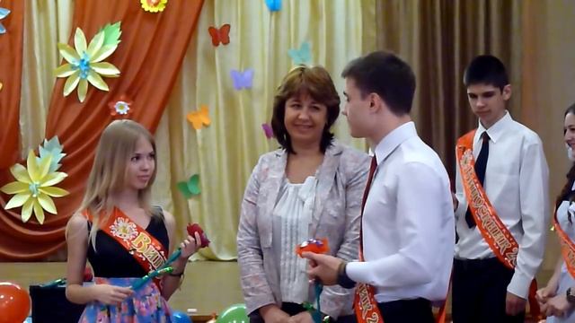 Последний урок 11-А класса 2015г.: благодарность учителям смотреть онлайн