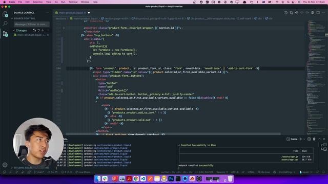 22 - Shopify Ajax Add To Cart with Fetch API and Alpine.js смотреть онлайн