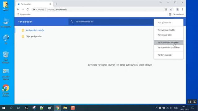 Chrome yer imleçlerini aktarma - Bookmarks смотреть онлайн