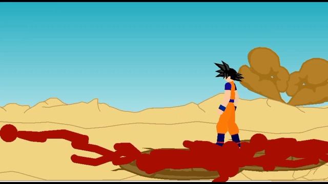 Son Goku VS 100 Villain (Stick Nodes) -fanmation- смотреть онлайн