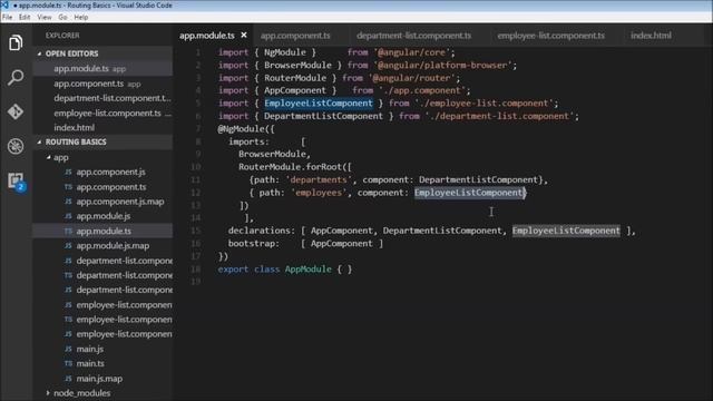Angular 2 Tutorial - 31 - Routing and Navigation смотреть онлайн