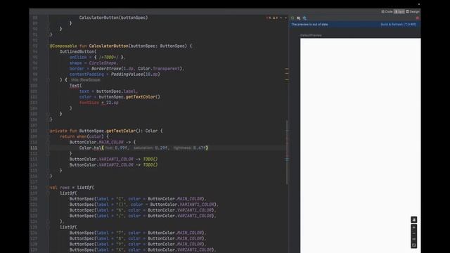 Jetpack Compose - Build a Calculator UI смотреть онлайн