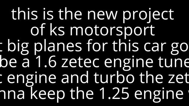 ks motor sport new project mk4 fiesta cancer build смотреть онлайн