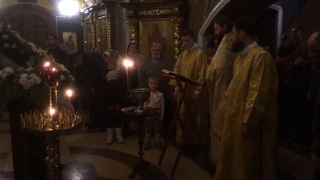 Великий чин освящения воды смотреть онлайн