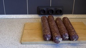 Сервелат финский в домашних условиях. #готовимвкусно #колбаса #емколбаски