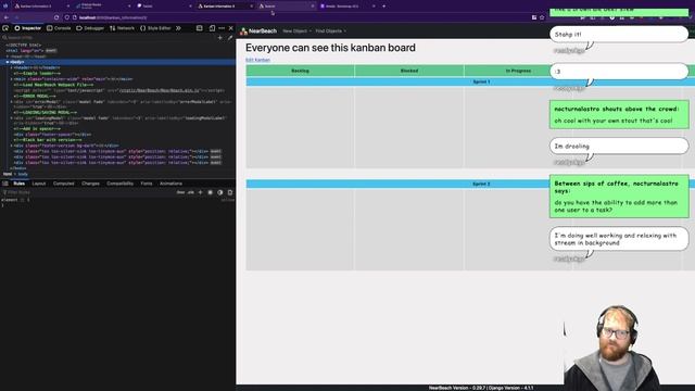 Episode 166 - NearBeach - Python/Django + VueJS/JavaScript - Socks wants you to give her treats смотреть онлайн