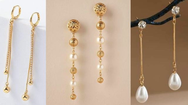 sui dhaga gold earrings/gold sui dhaga earrings design/ lightweight gold earrings/latest gold earri смотреть онлайн