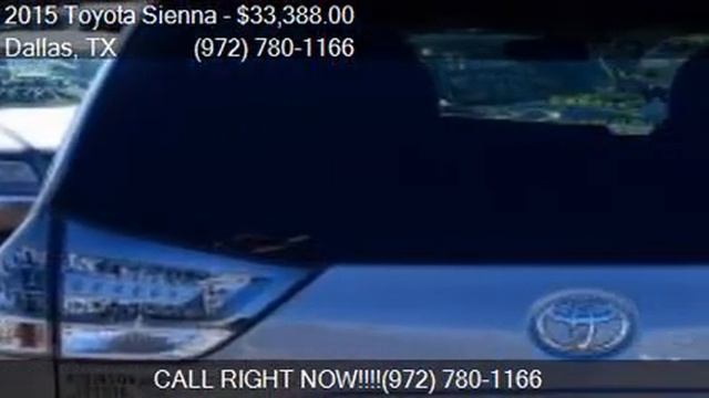 2015 Toyota Sienna SE 8-Passenger 4dr Mini Van for sale in D смотреть онлайн