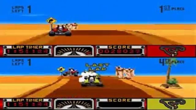 Road Riot 4WD sur Super Nintendo смотреть онлайн