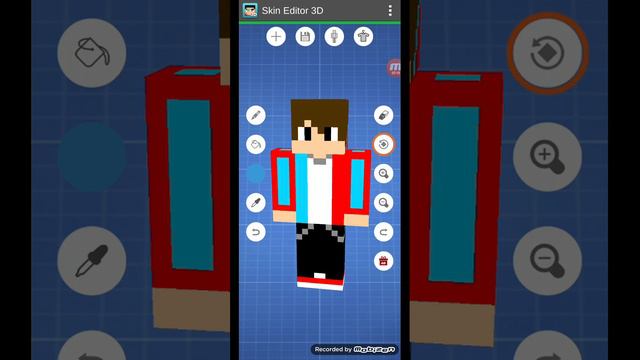 Как сделать скин на телефоне в майнкрафт.
